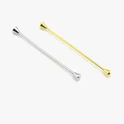 color: Silver Corsage Collar Pin Bars