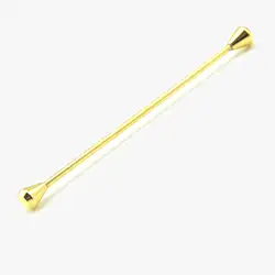 color: Gold Shine Corsage Collar Pin Bar